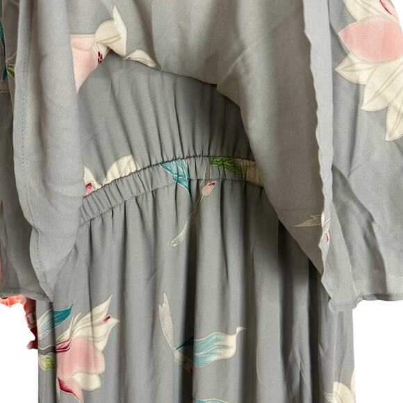 NWT Show Me Your Mumu Caitlin Ruffle Maxi Gown Lily Showers Bridesmaid Dress Med - Picture 11 of 16